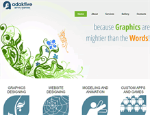 Tablet Screenshot of adaktive.com